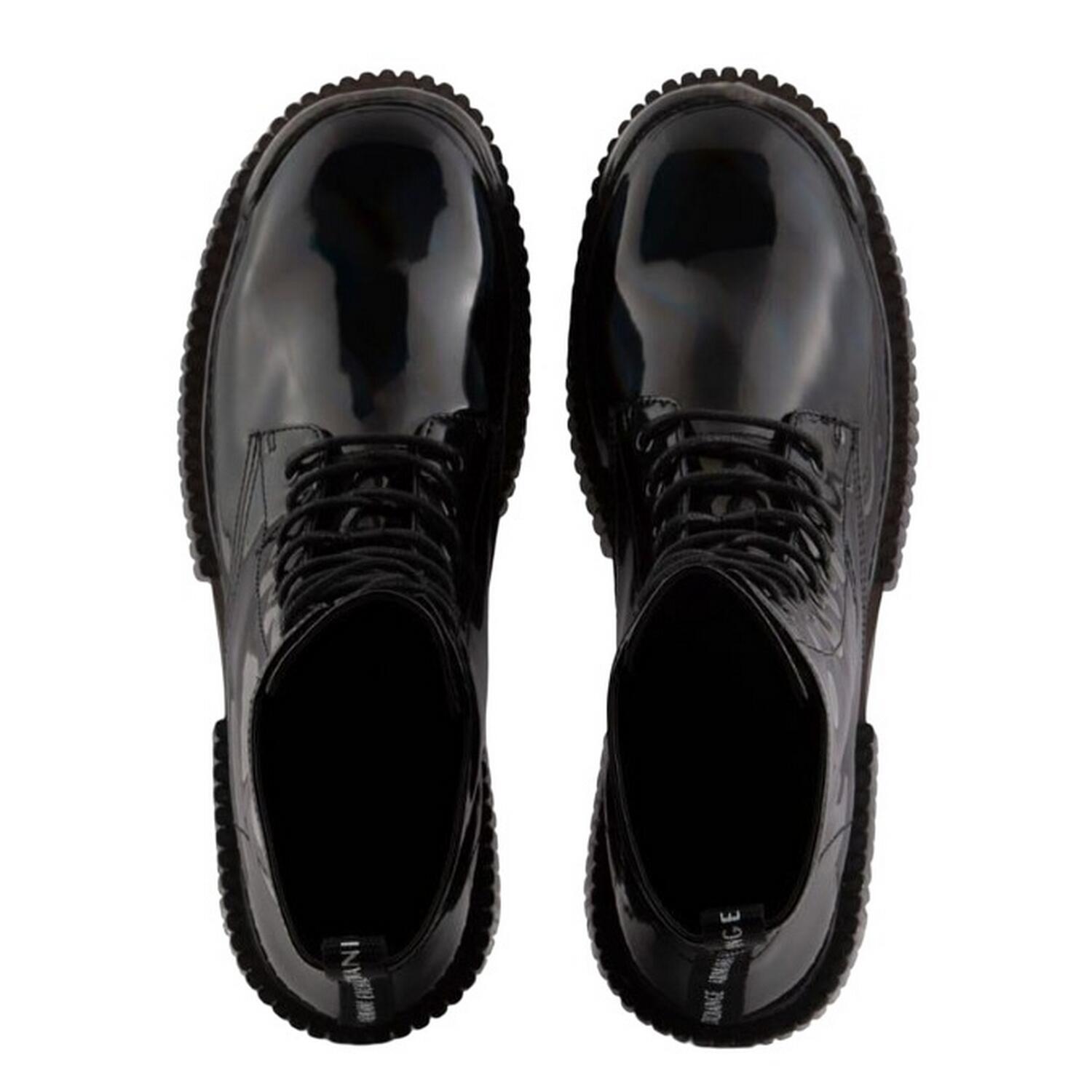 Stiefeletten für , Leder Damen Schwarz 4/4