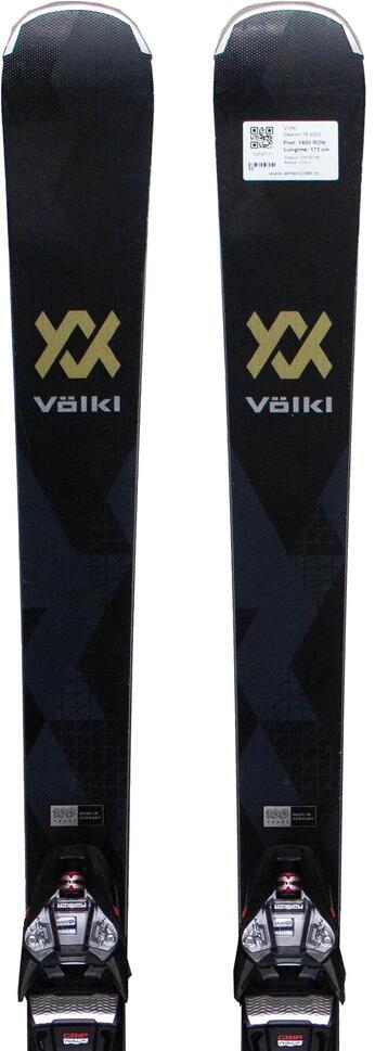Używane narty - VOLKL Deacon 76 2023, 173 cm, stan bardzo dobry
