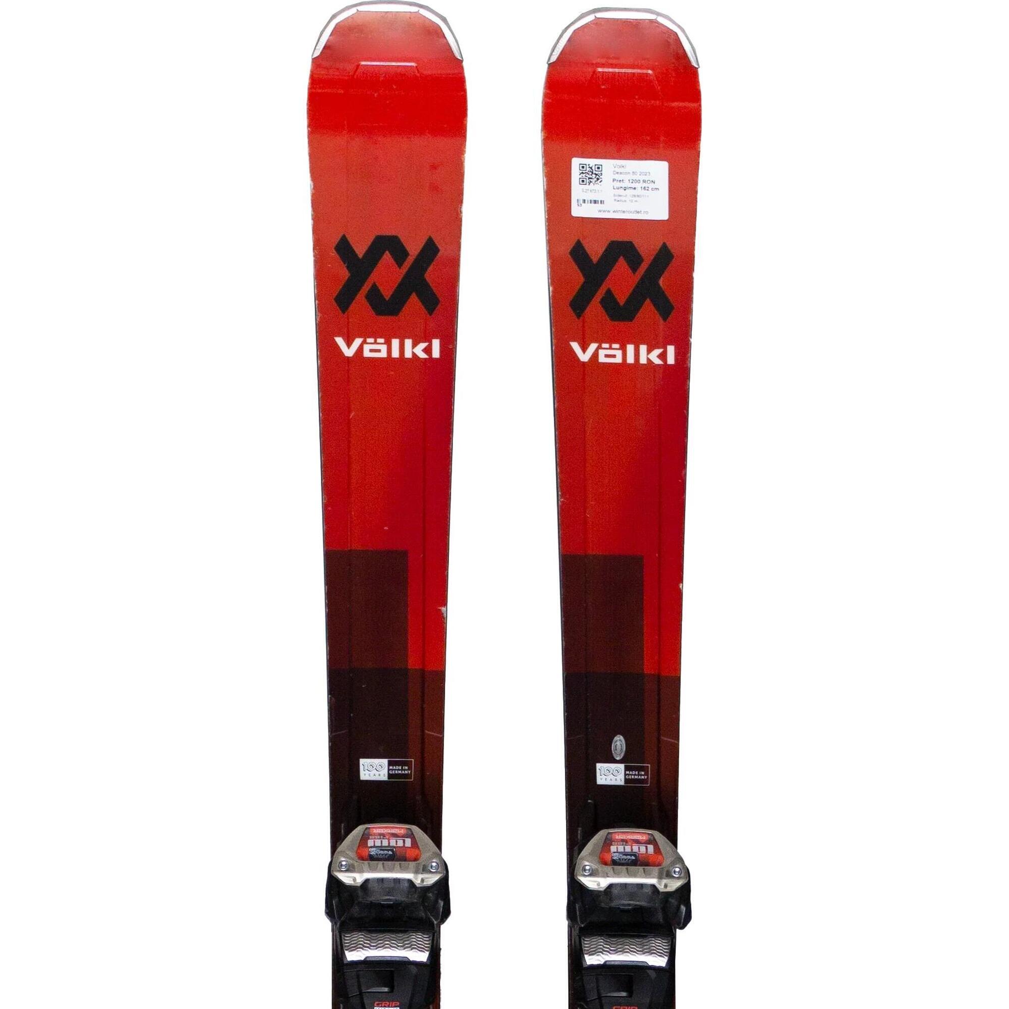 Używane narty - VOLKL Deacon 80 2023, 162 cm, stan dobry