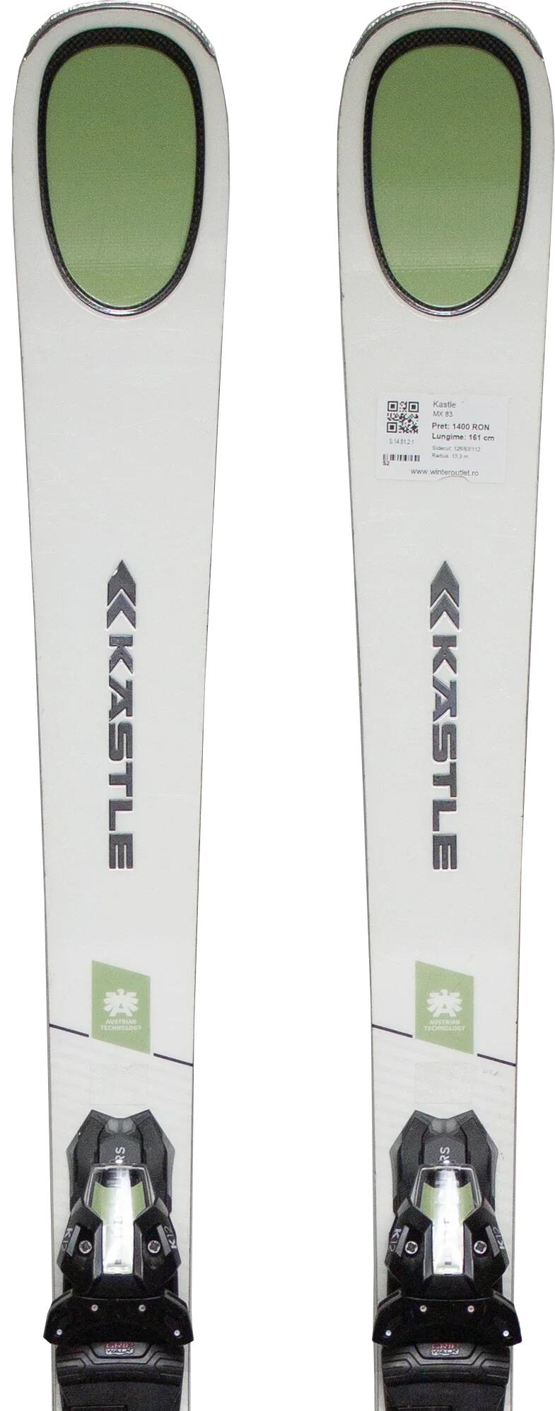 KAESTLE Skis d'occasion - KASTLE MX 83, 154 cm, Très bon état
