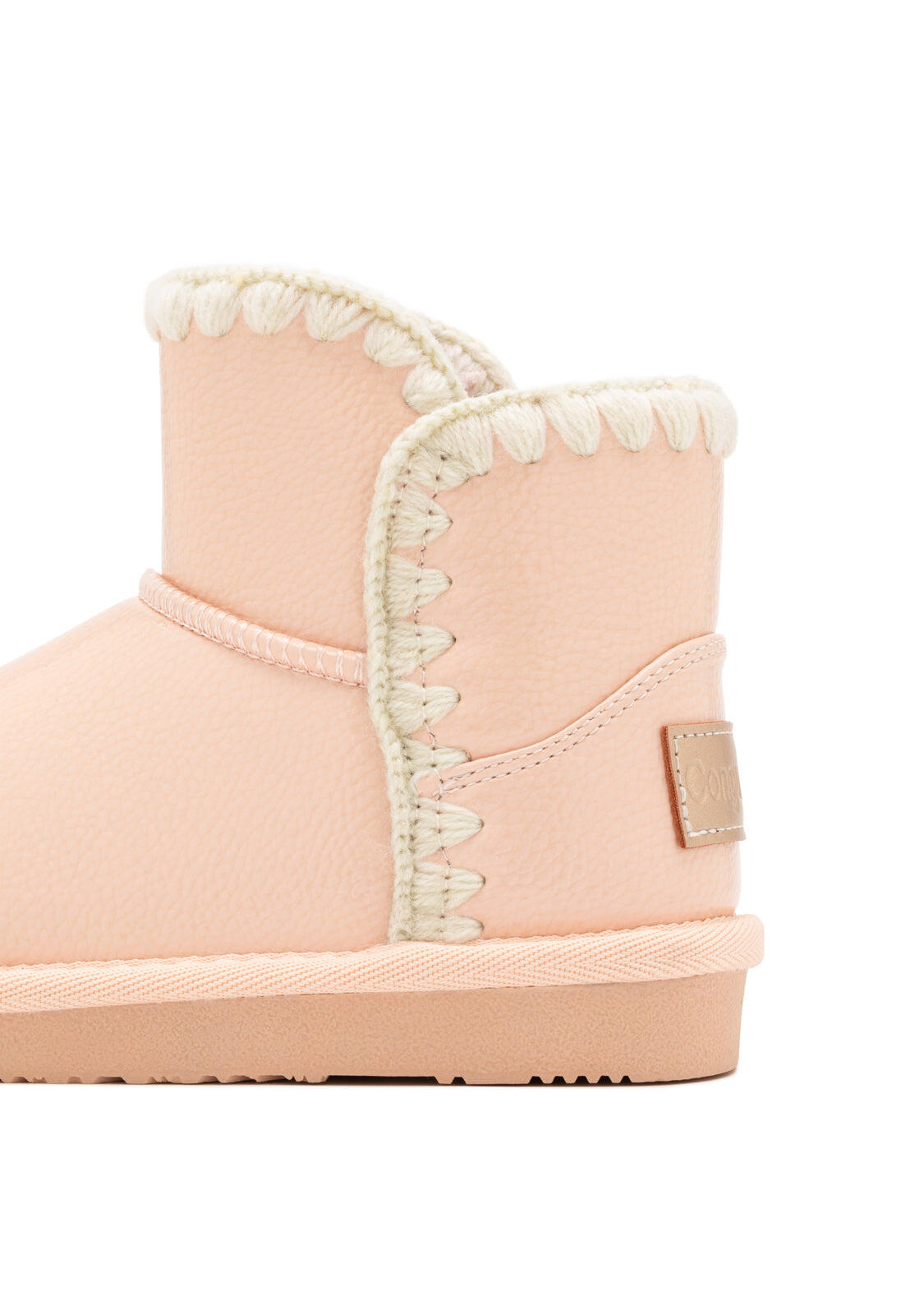 Botas Australianas de Niña de Charol en Rosa 4/4