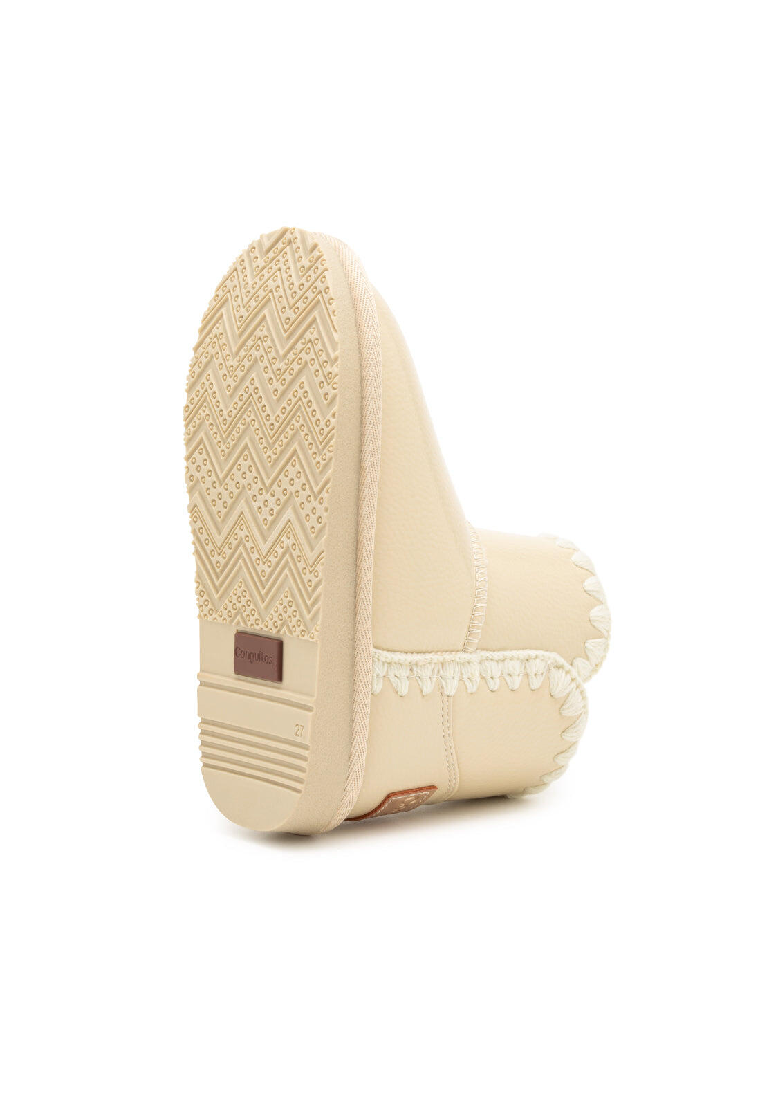 Botas Australianas de Niña de Charol en Beige 4/4