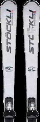 Gebruikte ski's - stockli laser wc sc 2025, 156 cm, goede staat