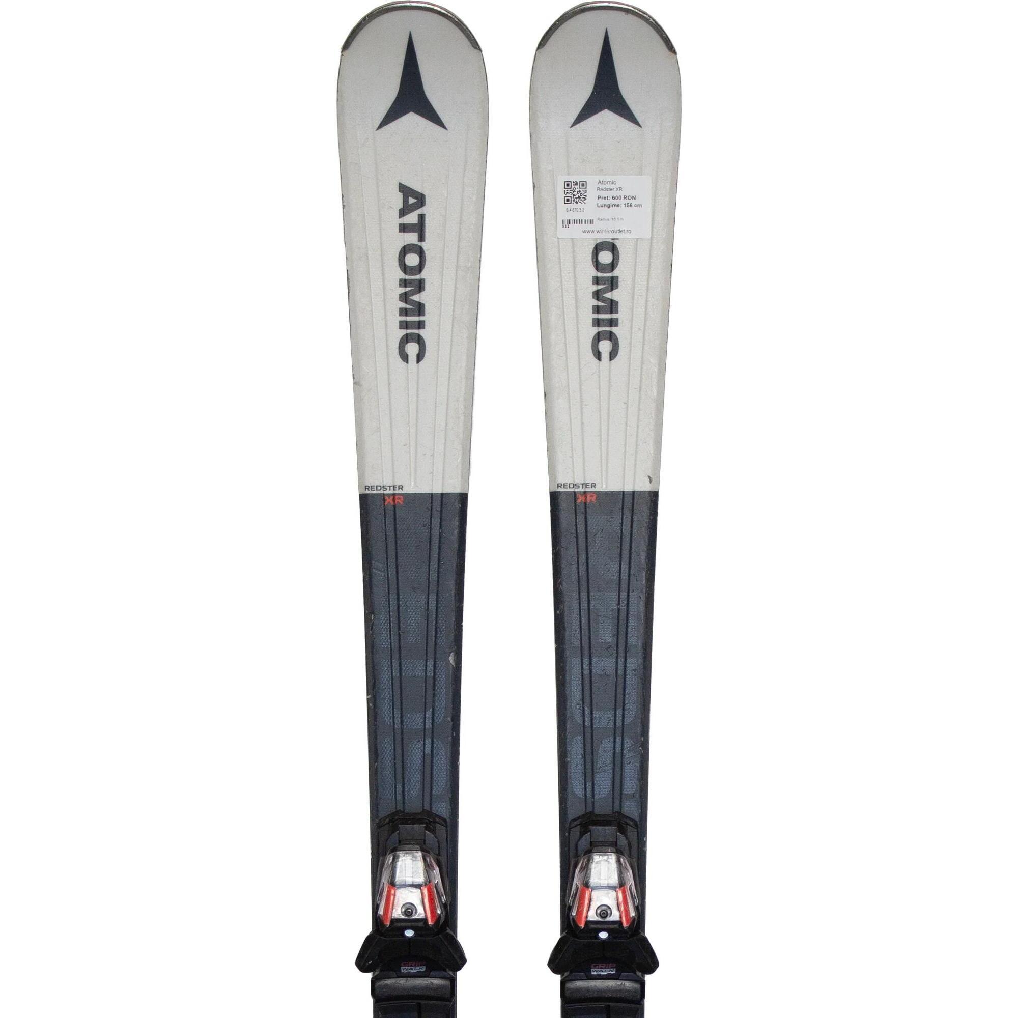 Używane narty - ATOMIC Redster XR, 162 cm, stan zadowalający