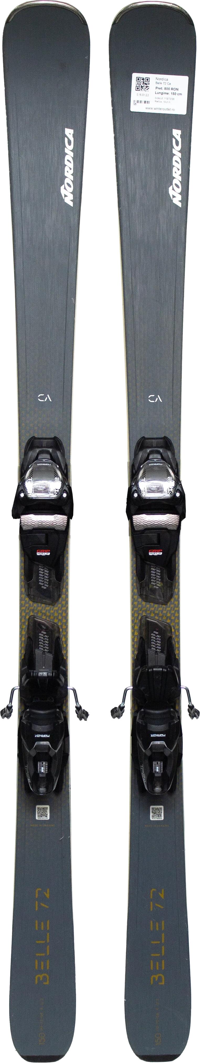 2ND LIFE - NORDICA Belle 72 Ca, 144 cm, Dobrý stav 3/5