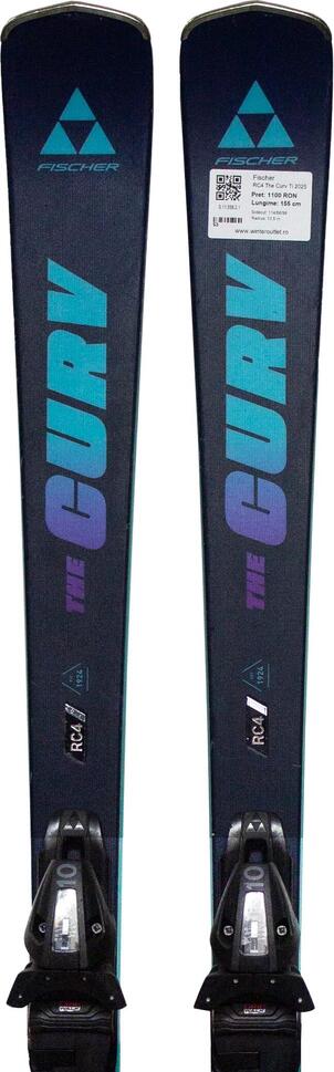 Second Life- Narty FISCHER RC4 The Curv Ti 2025, 150 cm, stan dobry