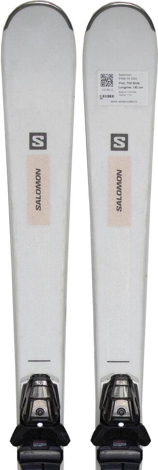 Używane narty - SALOMON S/Max N4 2024, 160 cm, stan dobry