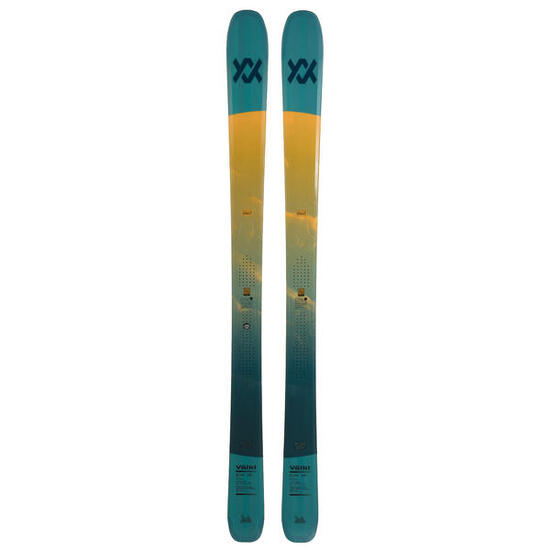 Heren blauwe Volkl Blaze 104 Teal ski's zone bindingen