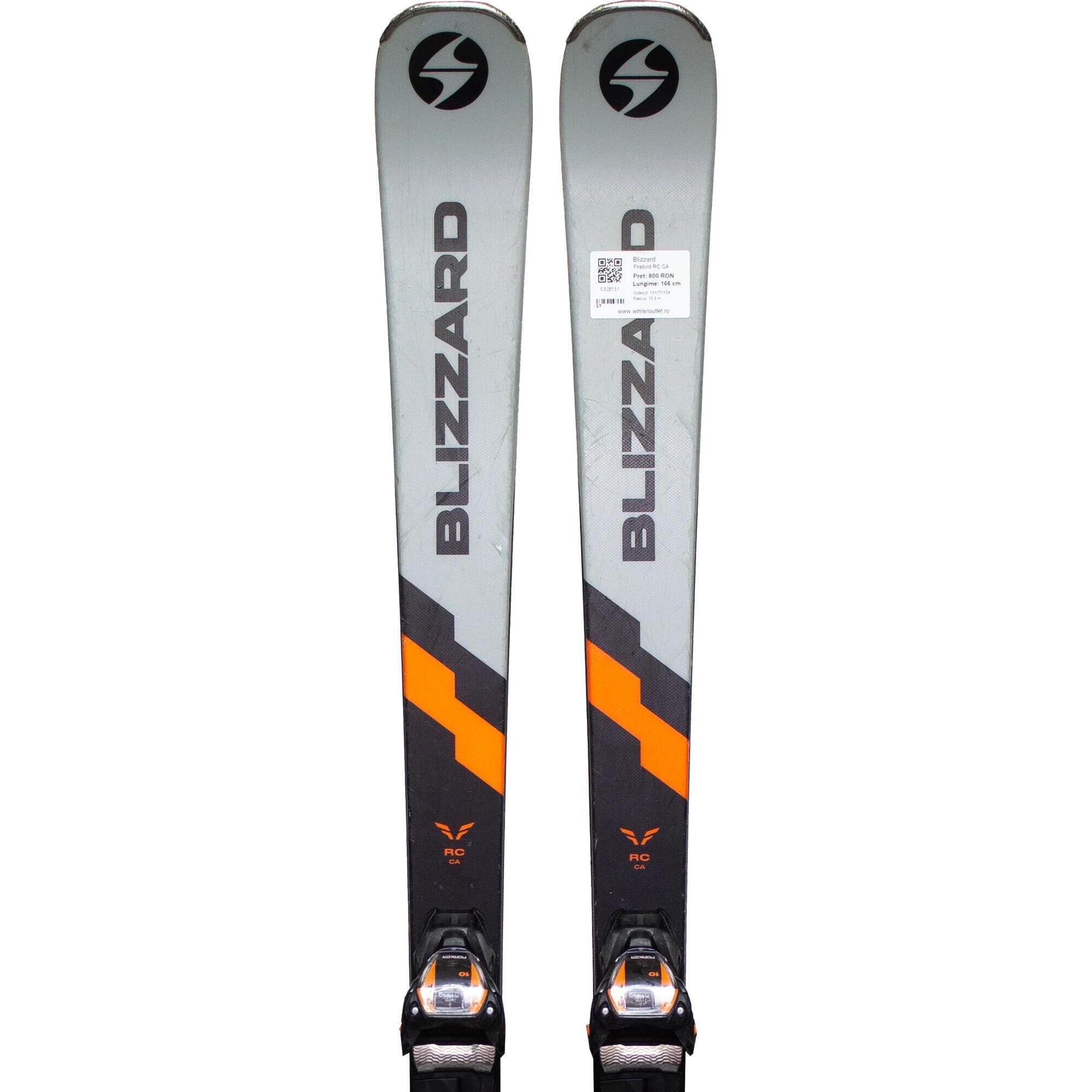 Używane narty - BLIZZARD Firebird RC CA, 154 cm, stan bardzo dobry