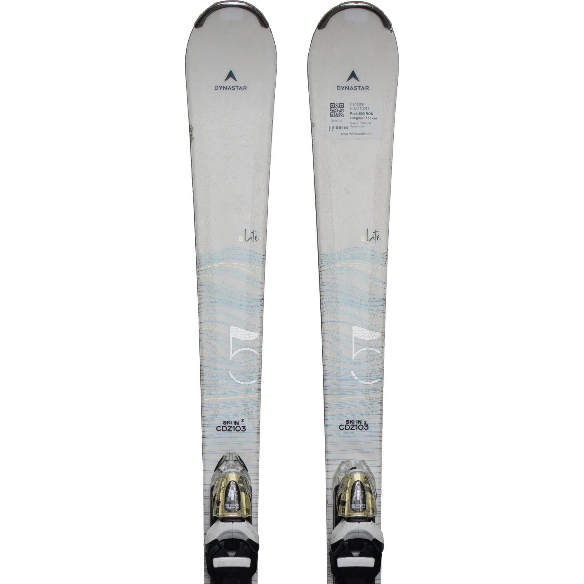 Używane narty - DYNASTAR e Light 5 2023, 155 cm, stan dobry