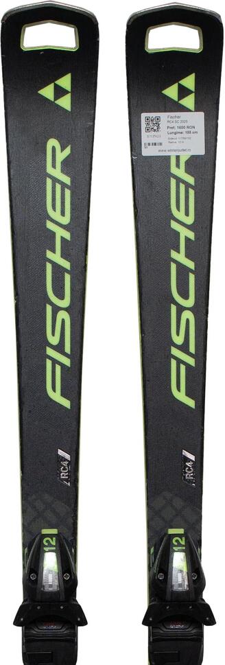 Używane narty - FISCHER RC4 SC 2025, 160 cm, stan dobry