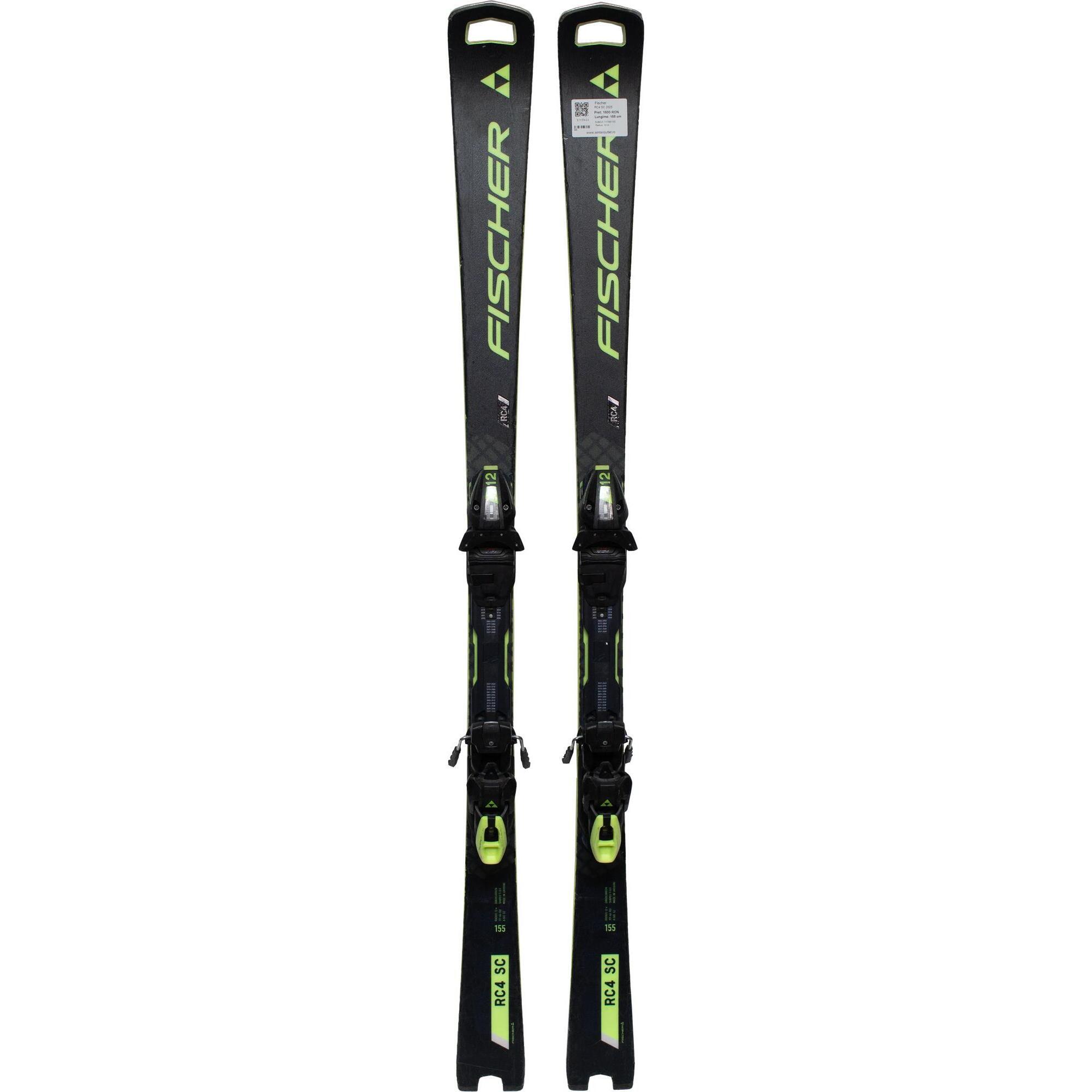 2ND LIFE - FISCHER RC4 SC 2025, 150 cm, Dobrý stav