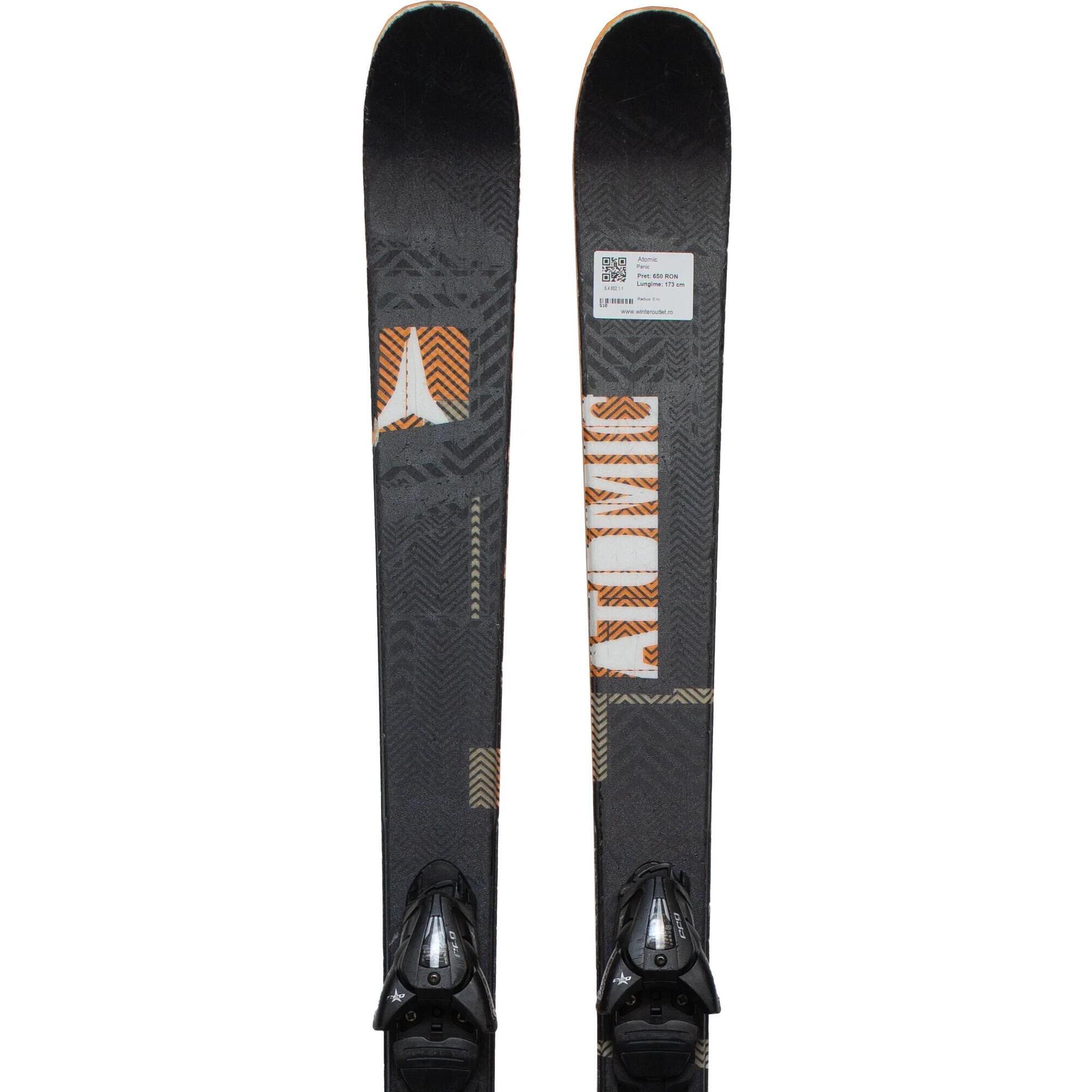 Używane narty - ATOMIC Panic, 173 cm, stan dobry