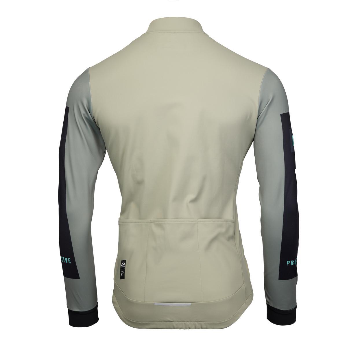 Maglia manica lunga - Bici - MTB - Gravel - Fullzip - P-Jameson oliva chiaro 3/6