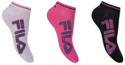 Fila 3-pack W Sneaker Chaussettes Fleur 35-38