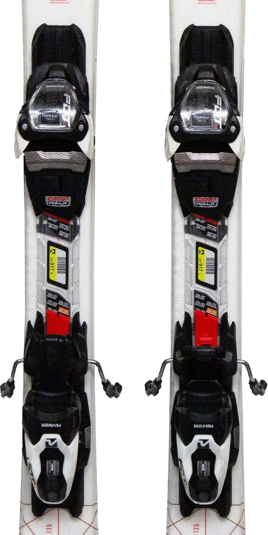 Gebruikte ski's - VOLKL Flair 7.4, 142 cm, Zeer goede staat 5/5
