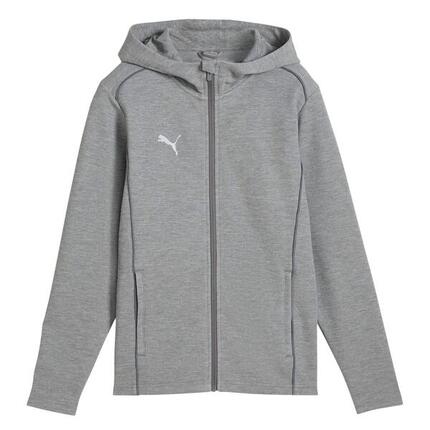 TeamFINAL Casuals" Kapuzenjacke für Herren Kinder Schwarz