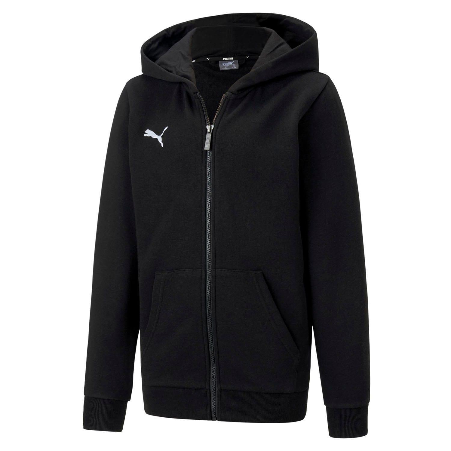 PUMA Mens TeamGoal 23 Casuals Hooded Jacket (Black)