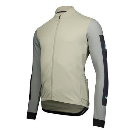 Shirt met lange mouwen - Fiets - MTB - Gravel - Fullzip - P-Jameson lichtblauw