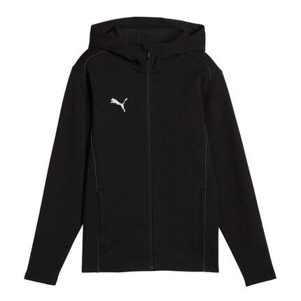 TeamFINAL Casuals" Kapuzenjacke für Herren Kinder Schwarz