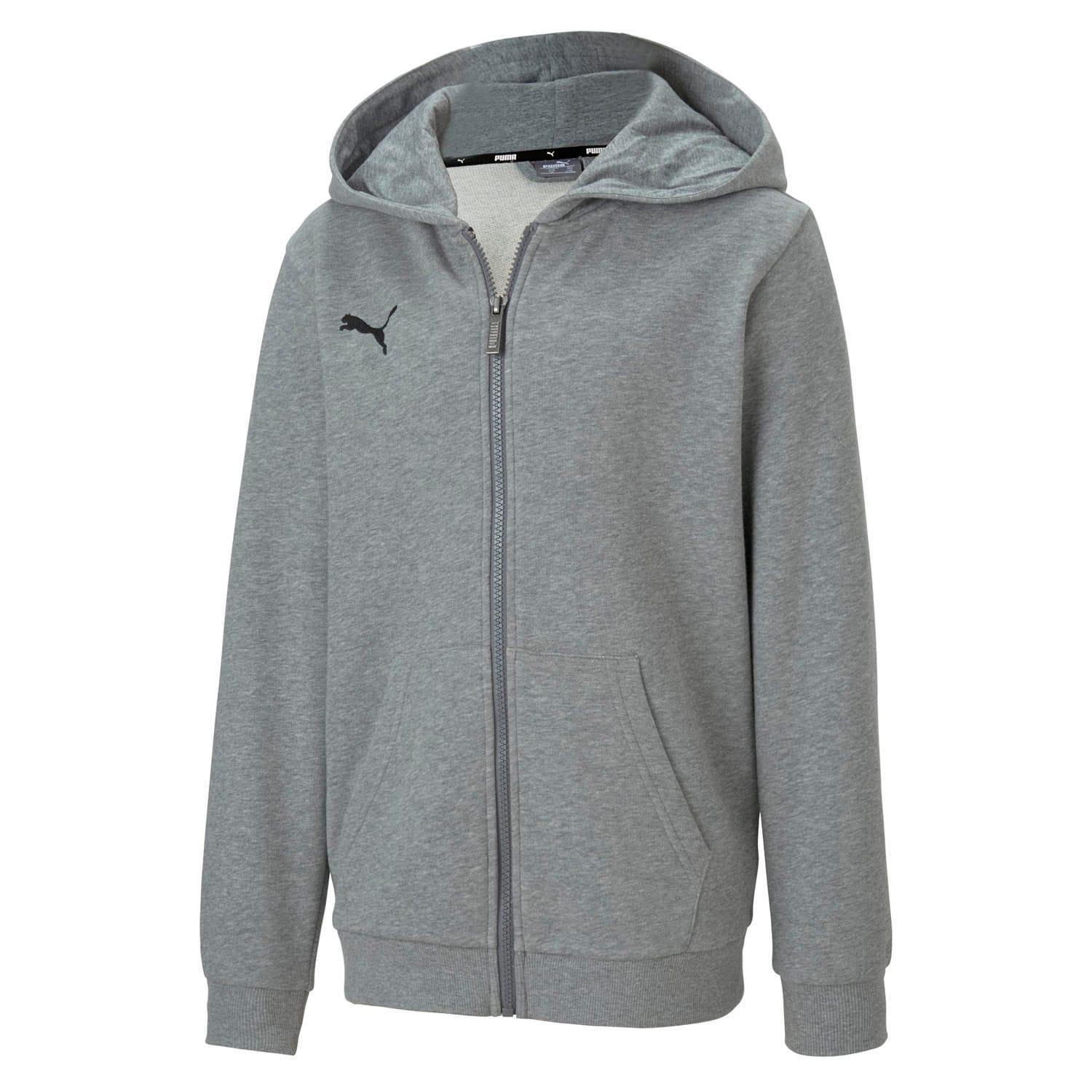 PUMA Mens TeamGoal 23 Casuals Hooded Jacket (Grey)