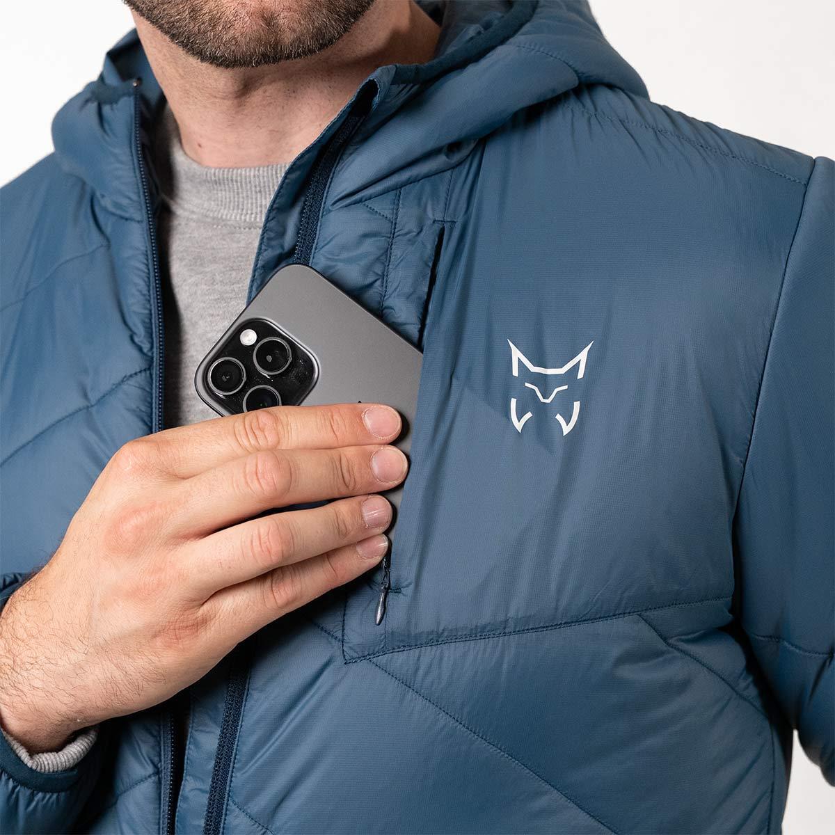 Chaqueta ligera Senderismo en montaña HOMBRE Altus Halley 5/6