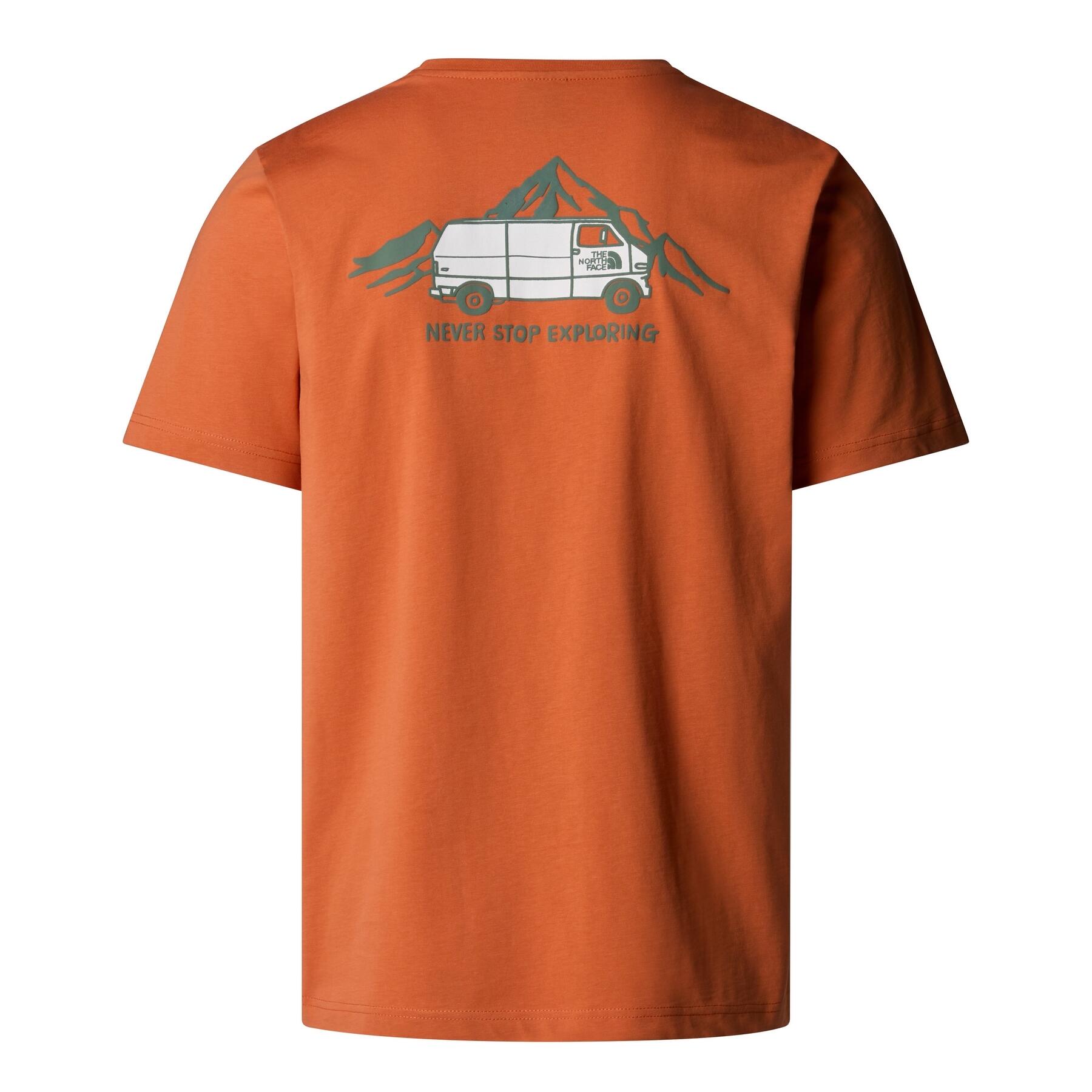 The North Face Koszulka Outdoor Graphic Nf0A8C1Z6Ig 2/5