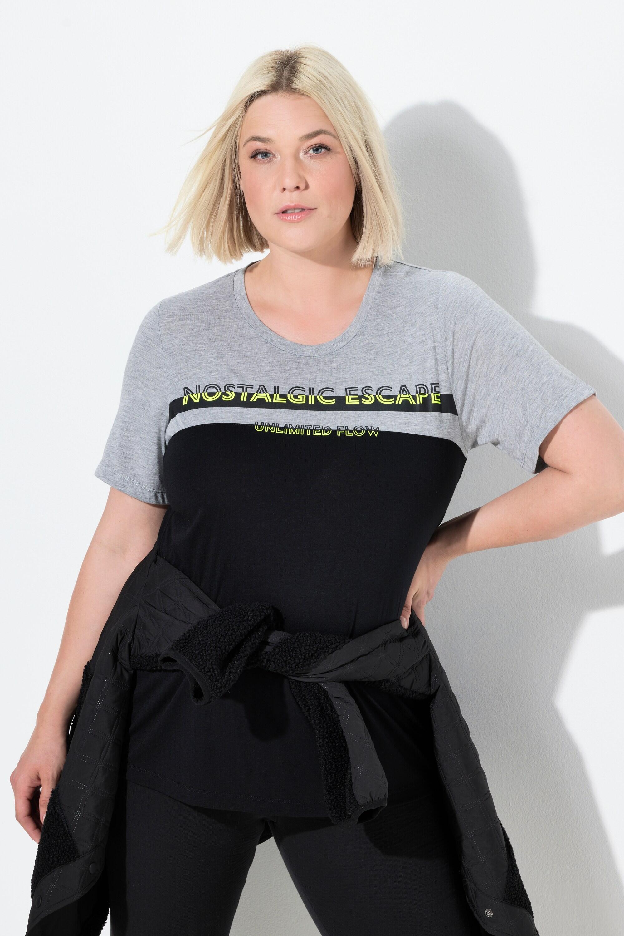 Femme T-shirt technique antibactérien col rond et manches courtes 10/11