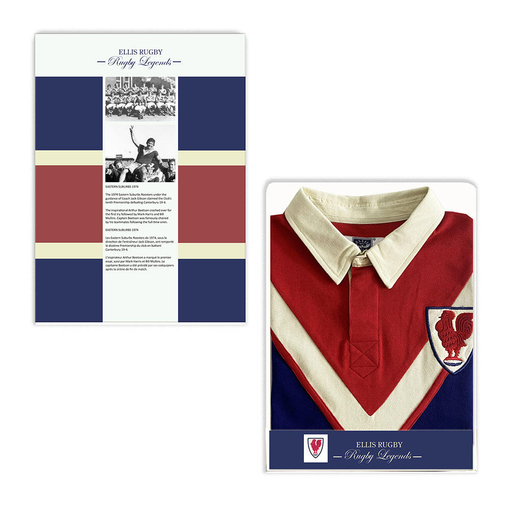 Polo de rugby Eastern Suburbs 1974 Ellis Rugby 7/7