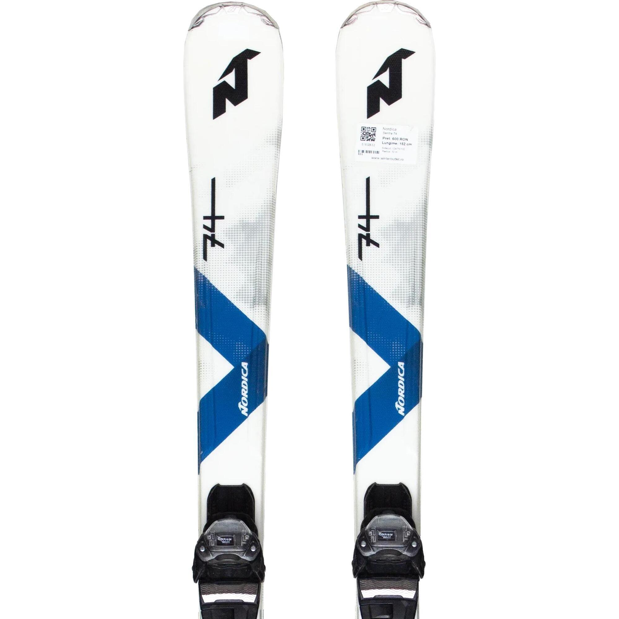 Second Life- Narty NORDICA Sentra 74, 144 cm- Stan bardzo dobry