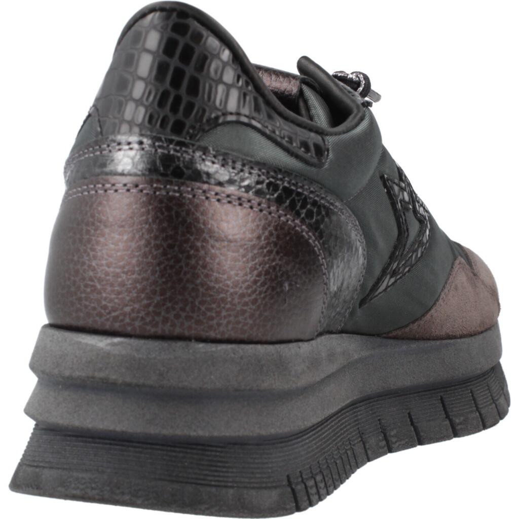 Deportivas Casual Mujer Suela Doble - Modelo C-1259xl Gris 3/6