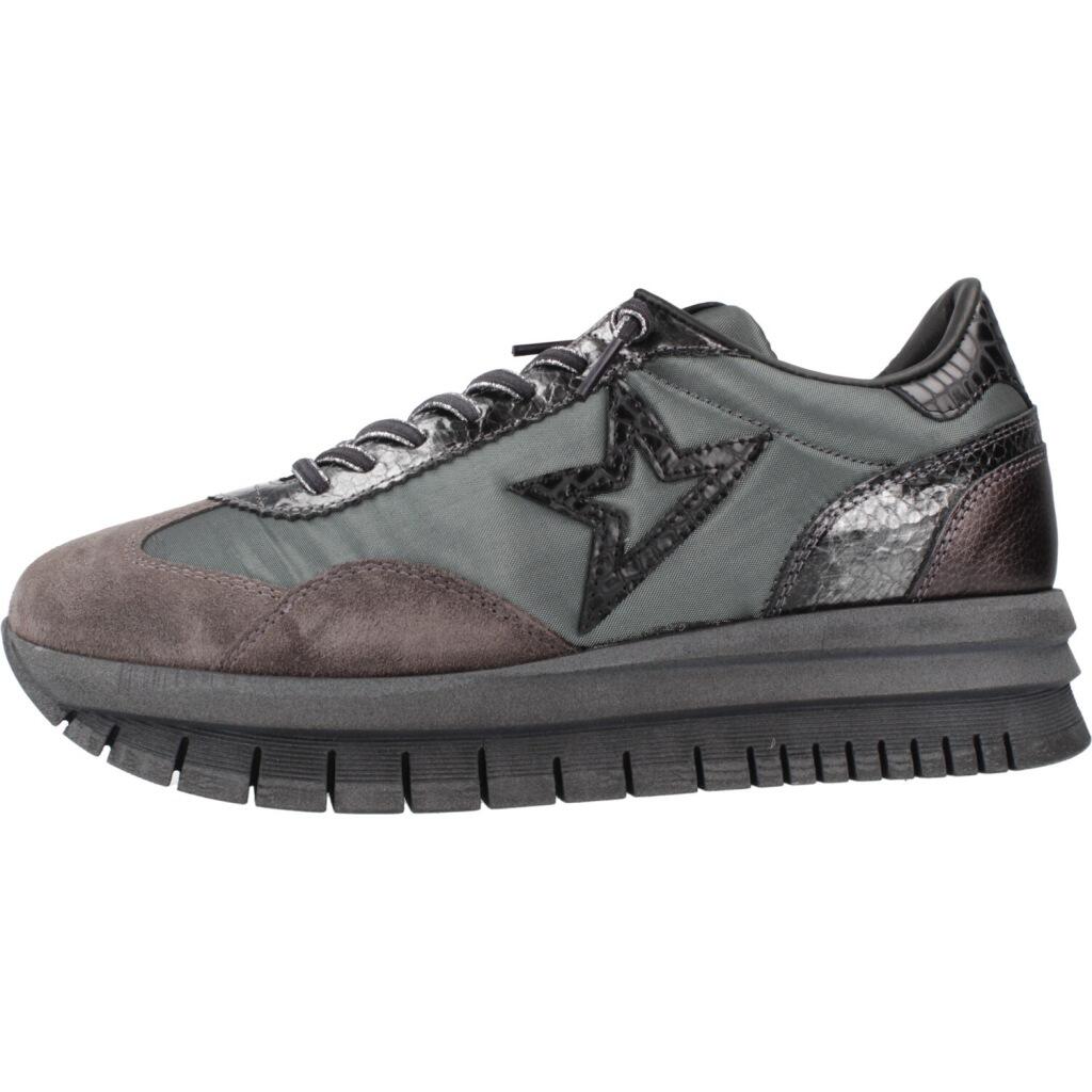 Deportivas Casual Mujer Suela Doble - Modelo C-1259xl Gris 2/6