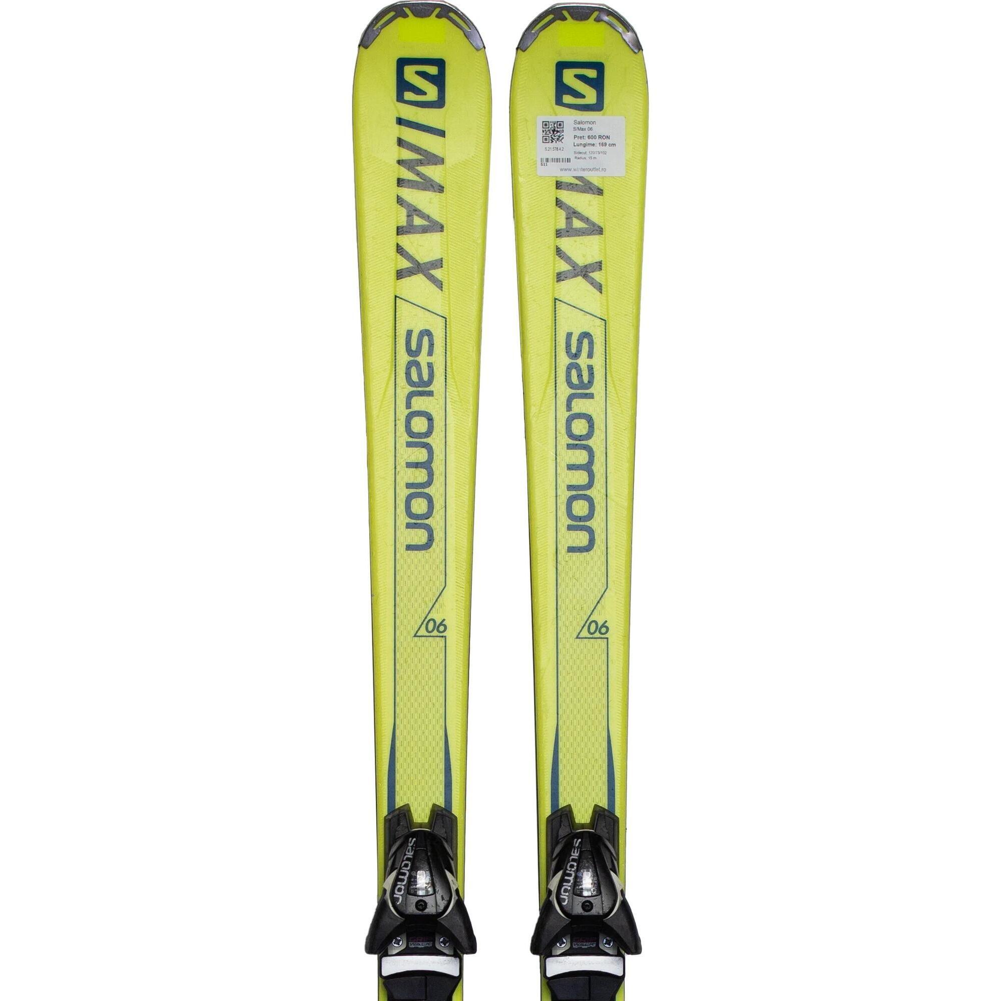 Second Life- Narty SALOMON S/Max 06, 155 cm, stan dobry