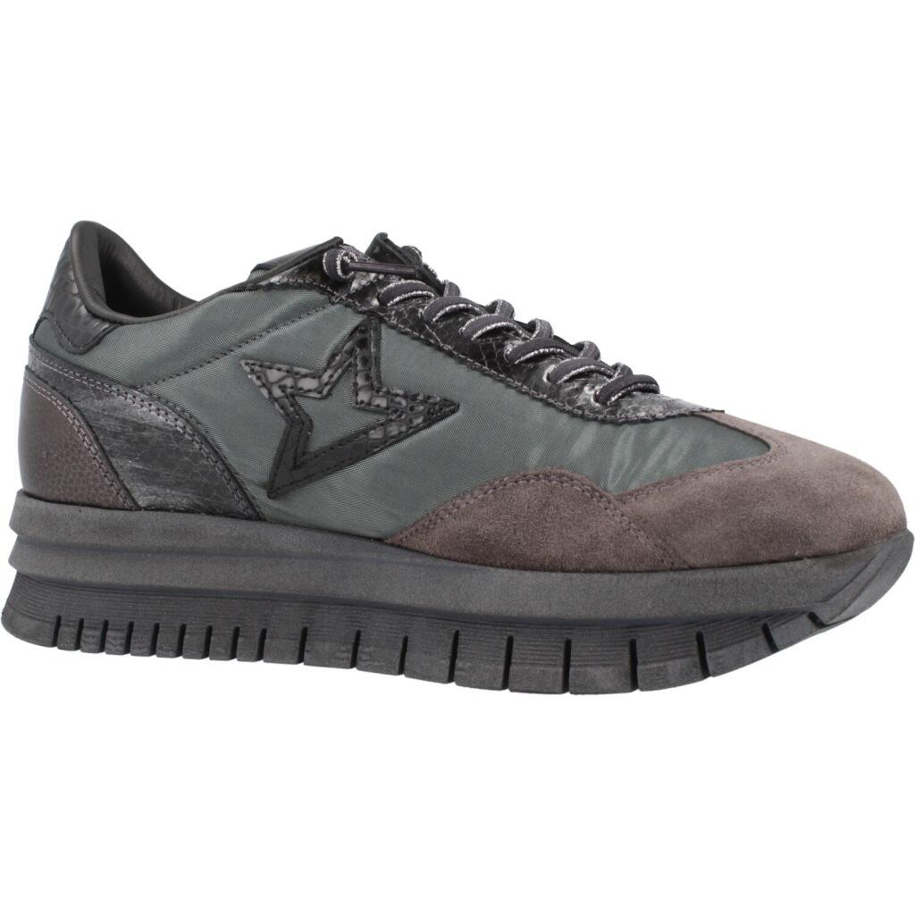 Deportivas Casual Mujer Suela Doble - Modelo C-1259xl Gris 5/6