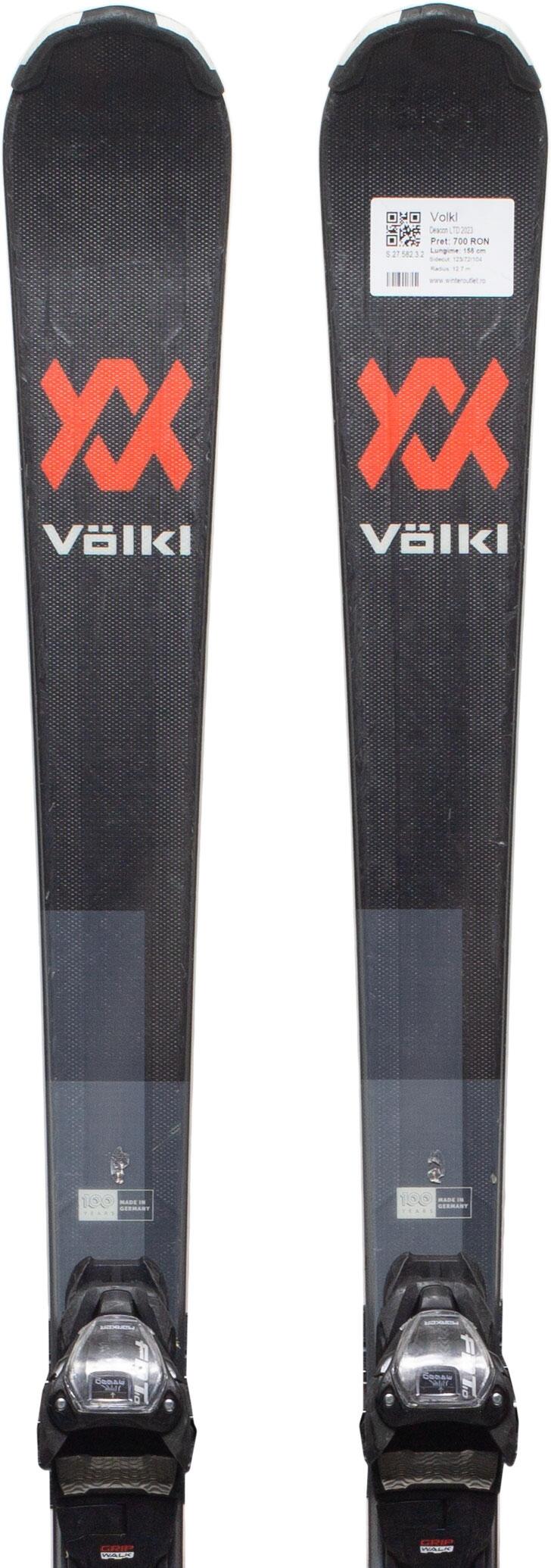VÖLKL Skis d'occasion - VOLKL Deacon LTD 2023, 137 cm, Très bon état