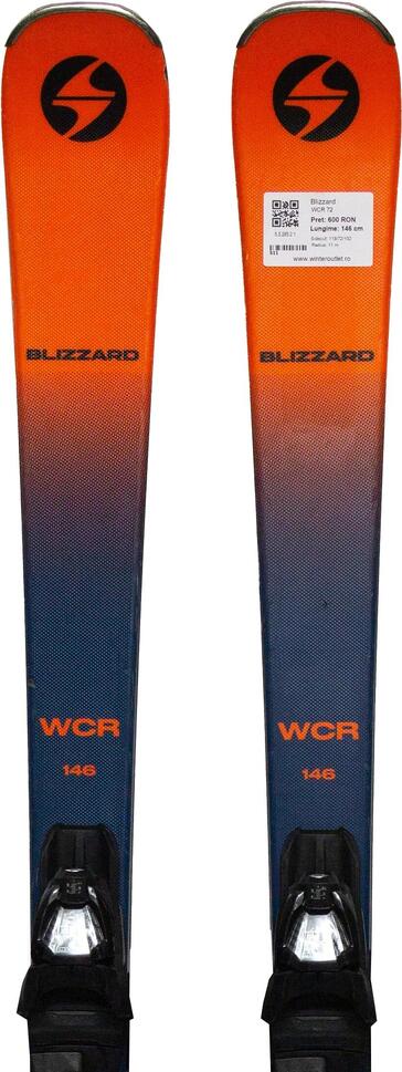 Second Life- Narty BLIZZARD WCR 72, 146 cm, stan dobry
