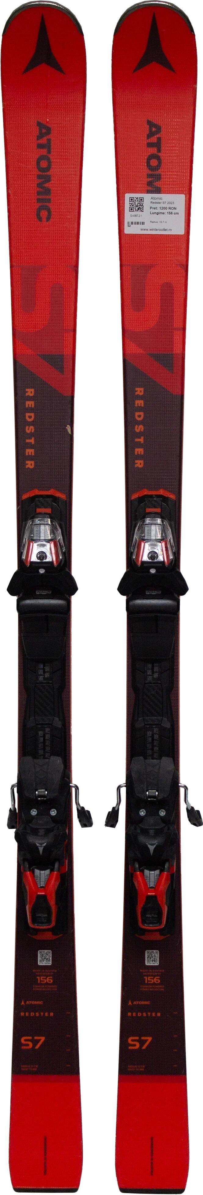 Skis d'occasion - ATOMIC Redster S7 2023, 156 cm, Très bon état 3/5