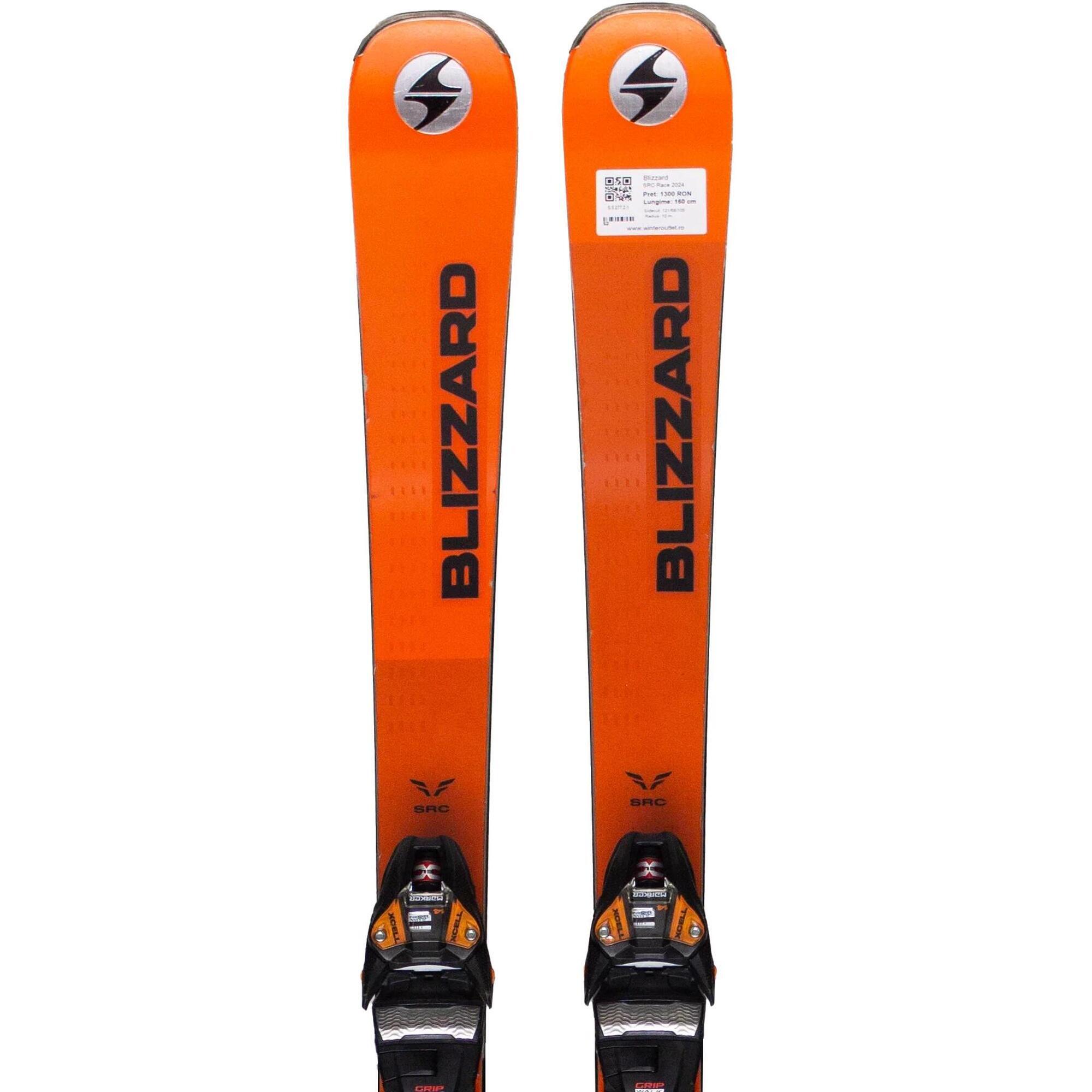 Używane narty - BLIZZARD SRC Race 2024, 160 cm, stan bardzo dobry