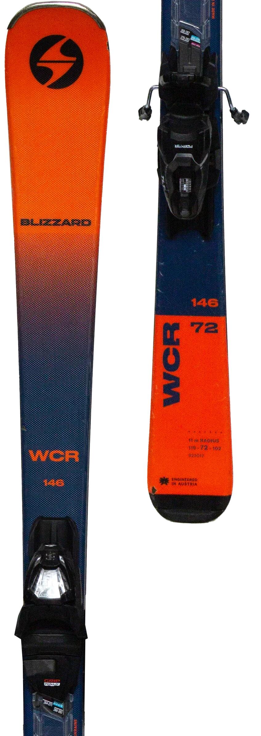 2ND LIFE - BLIZZARD WCR 72, 160 cm, Dobrý stav 4/5