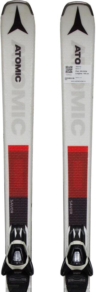 Używane narty - ATOMIC Savor 3, 138 cm, stan bardzo dobry