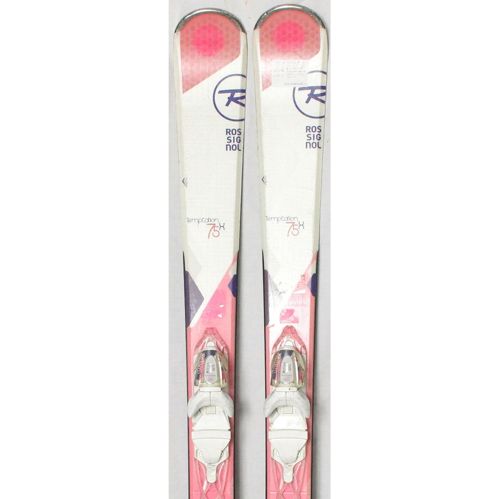 Second Life- Narty ROSSIGNOL Temptation 75X, 168 cm, stan dobry