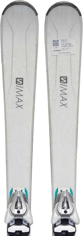 Używane narty - SALOMON S/Max 4 W, 145 cm, stan dobry