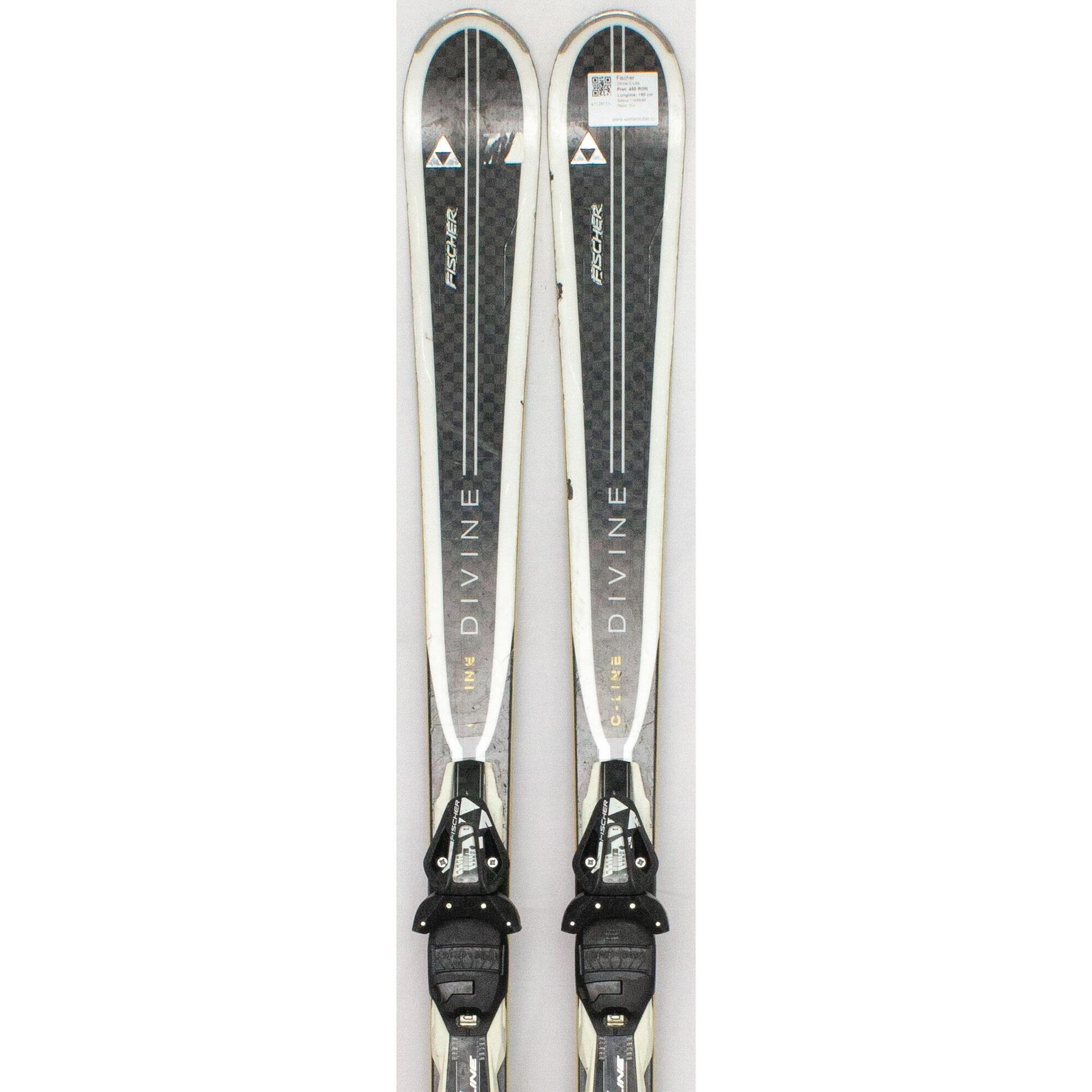 Używane narty - FISCHER Divine C Line, 160 cm, stan zadowalający