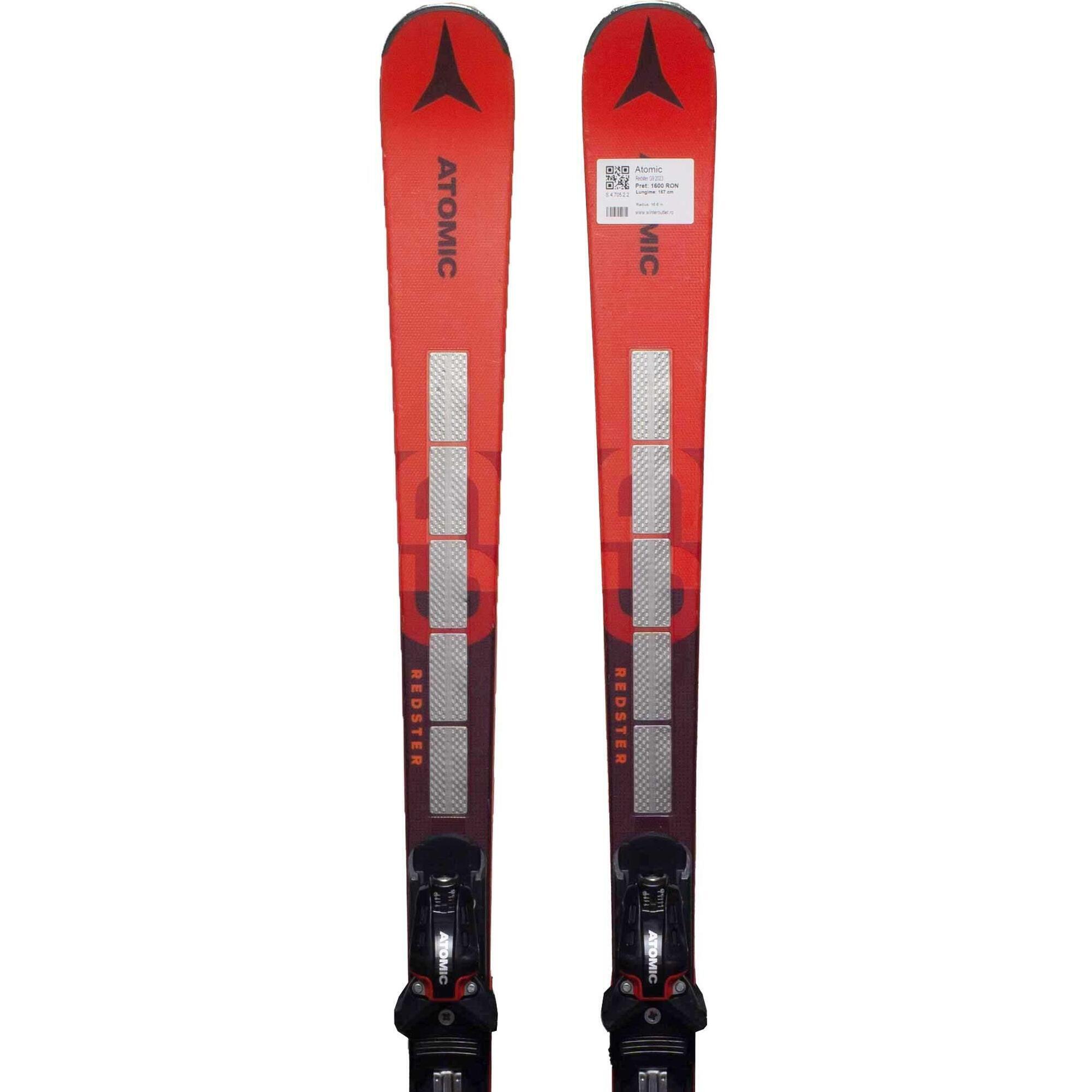 Używane narty - ATOMIC Redster G9 Revoshock 2023, 172 cm, stan bardzo dobry