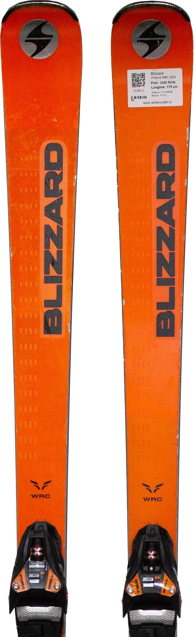 BLIZZARD Skis d'occasion - BLIZZARD Firebird WRC 2024, 175 cm, Bon état