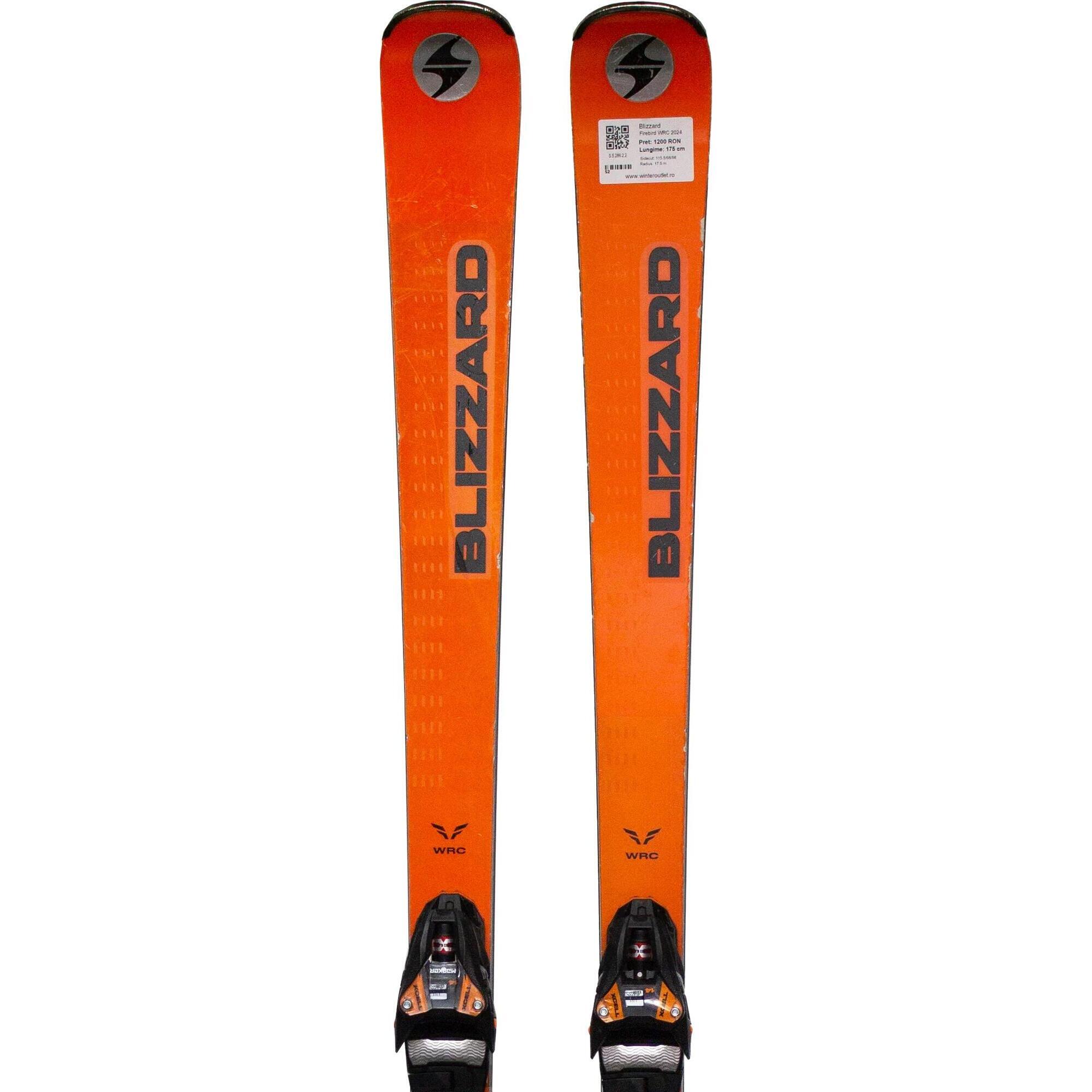 BLIZZARD 2ND LIFE - BLIZZARD Firebird WRC 2024, 175 cm, dobrý stav