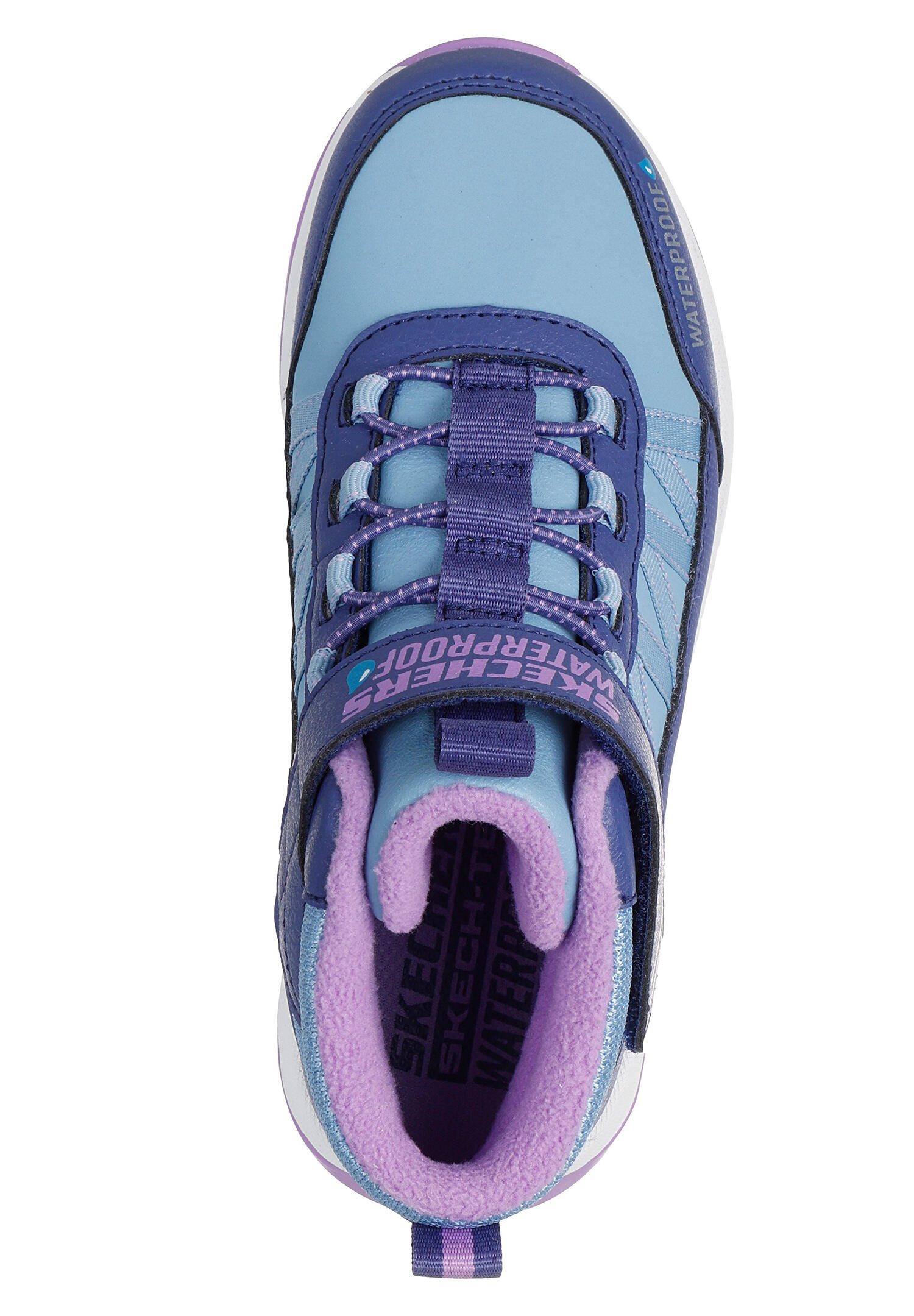 Skechers Storm Blazer-Arctic Mass Kinder Winterstiefel Sneaker 303493L blau/lila 4/5