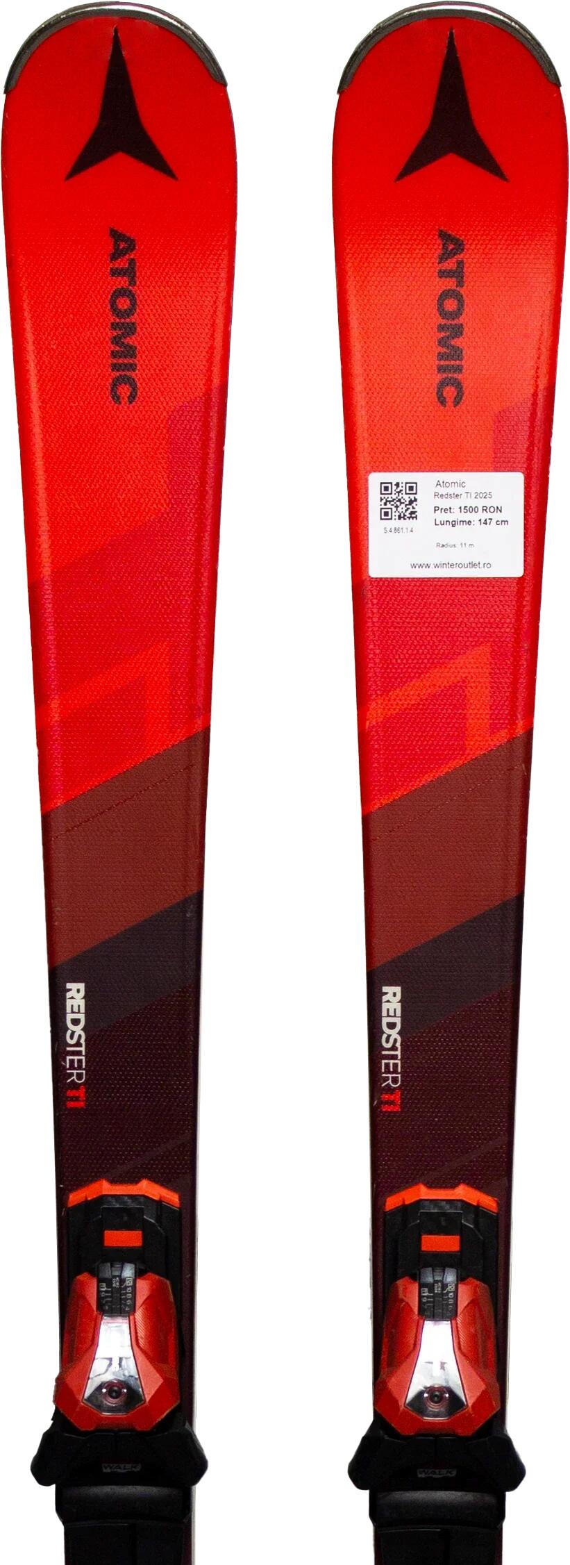 ATOMIC Skis d'occasion - ATOMIC Redster TI 2025, 147 cm, Très bon état