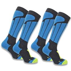 Chaussettes de ski - Mérinos & Climayarn - Chaudes et Confortables - 2pk - Aspen