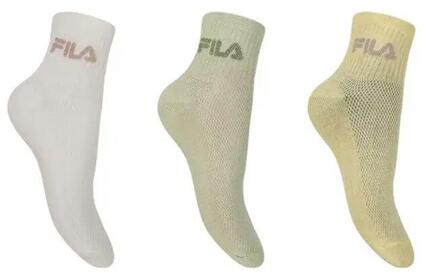 Fila Pack 3 Chaussettes Quarter Femme 35-38